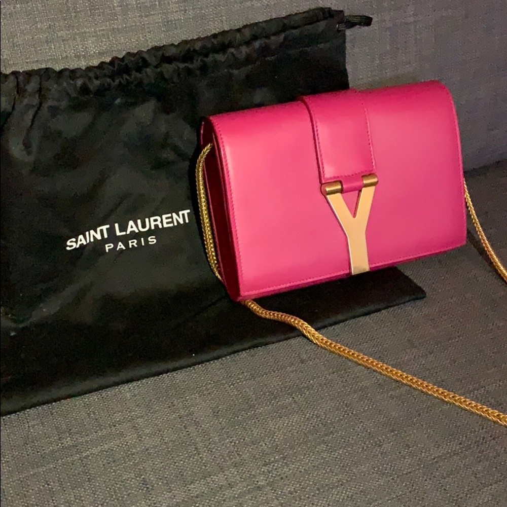 YSL Y Ligne Mini Pochette Crossbody Bag